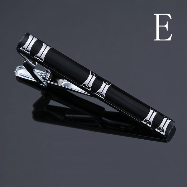 style: E style - Bronze Polished Rubber Pattern Floral Tie Clip Fashion Business Men's Tie Clip Q119-CJXZ117199605EV