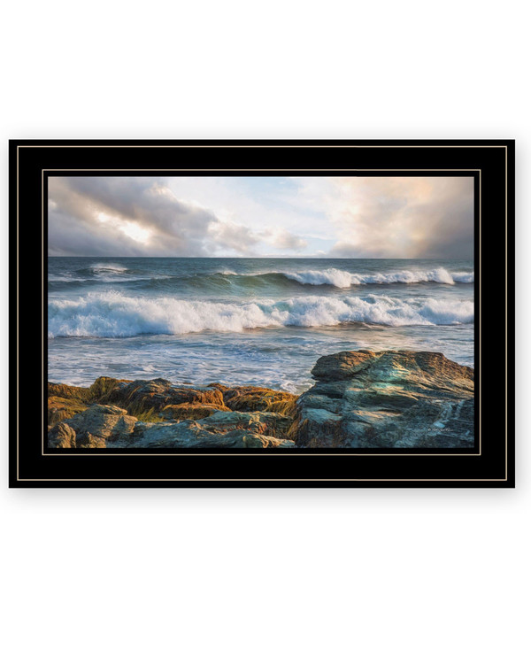 The Clearing 2 Black Framed Print Wall Art N270-407471
