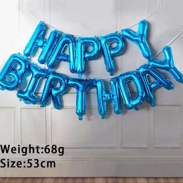 Color: light green, Ballon Size: 10inch - 13pc Happy Birthday Balloons Party Decoration Gold Black  F640-12000039236874438