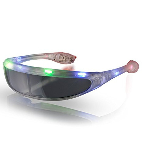 Futuristic LED Sunglasses Multicolor A706-915500
