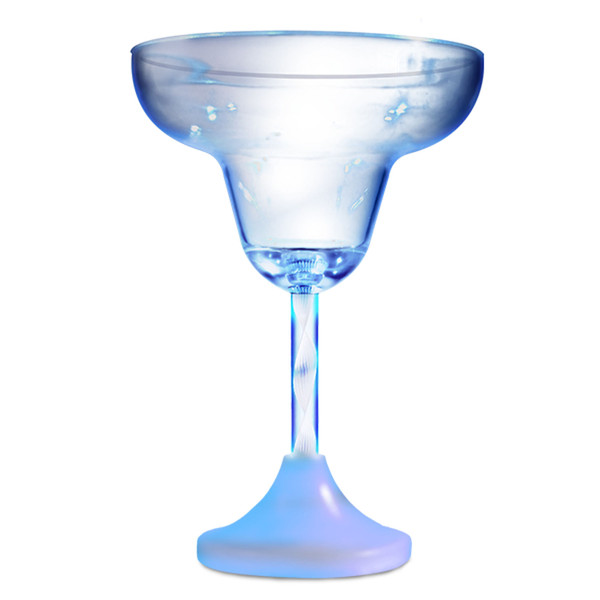 LED Margarita Drinking Glass Long Spiral Stem A706-1315000