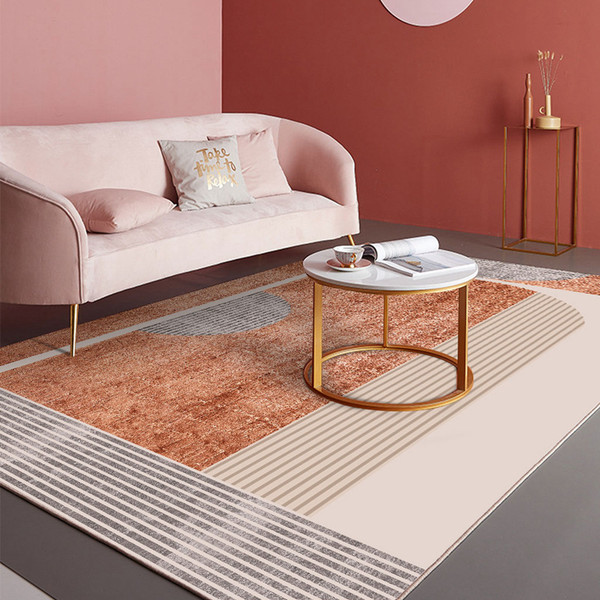 Color: 14style, Size: 50x80cm - Geometric Carpet Modern Living Room Coffee Table Mat Bedroom Bedsid Q119-CJZS113047113MN