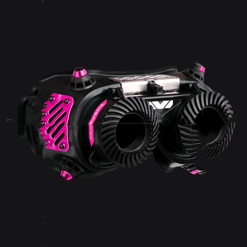 Color: Pink, grade: Second generation lighting - Face Mask Luminous Goggles Gas Mask Cos Sci-fi Mec Q119-CJJH167771808HS