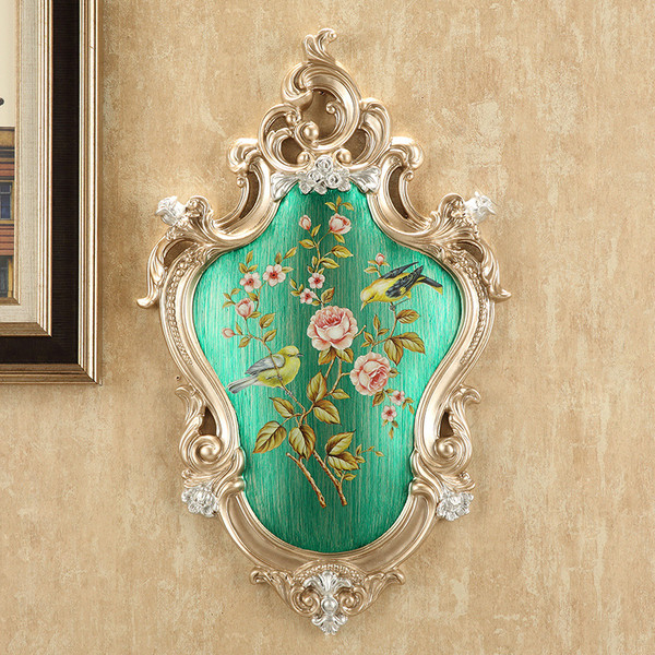 Color: E - Hangings Three-dimensional Flower And Bird Ornaments On The Wall Q119-CJZS115890902BY
