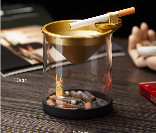 Color: 3style - Funnel Ashtray Creative Household Trend Ashtray Q119-CJHD112291203CX