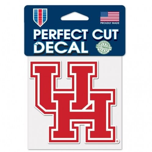 Houston Cougars Decal 4x4 Perfect Cut Color Z157-3208552855