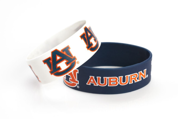 Auburn Tigers Bracelets - 2 Pack Wide Z157-6326496789