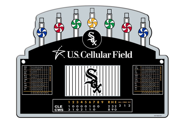 Chicago White Sox Sign 12x18 Plastic US Cellular Field CO Z157-2324530085