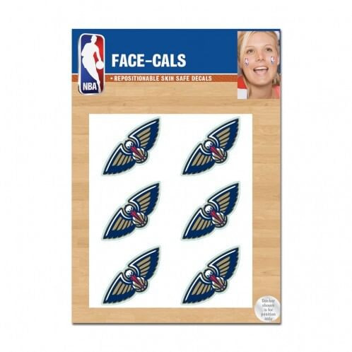 New Orleans Pelicans Tattoo Face Cals Special Order Z157-1493473600