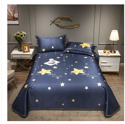 style: Star, Bedding Size: 160x230cm mat plus one pillow - Single Air Conditioner Soft Mat Q119-CJCS117427808HS