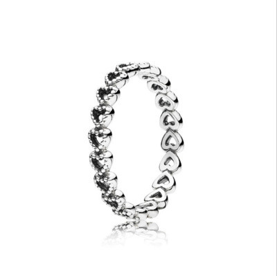 Color: Heart - Sterling silver ring Q119-CJZBLXLX13618-Heart