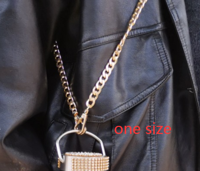 Color: Gold Chain, Size: 500ml - Diamond Vacuum Flask King Diamond Vacuum Flask Taobao Douyin Live  Q119-CJHS115945729CX