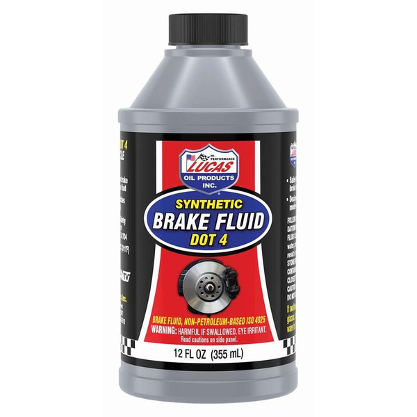 Lucas Oil DOT 4 Brake Fluid - 12 Ounce M119-10827