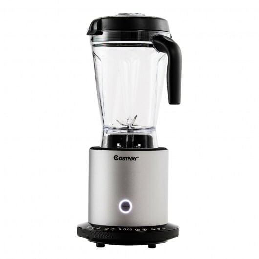 1500W Smoothie Maker High Power Blender with 10 Speeds - Color: Black D681-EP24952US