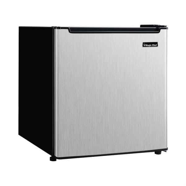 Magic Chef MCAR170STE 1.7-Cu.-Ft. 90-Watt Stainless Steel Mini Refrigerator R810-MCPMCAR170STE