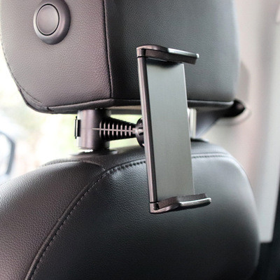 Color: Mobile phone - Universal Alloy Car Back Seat Smart Phone Tablet Holder Bracket Q119-CJSJ116117401AZ