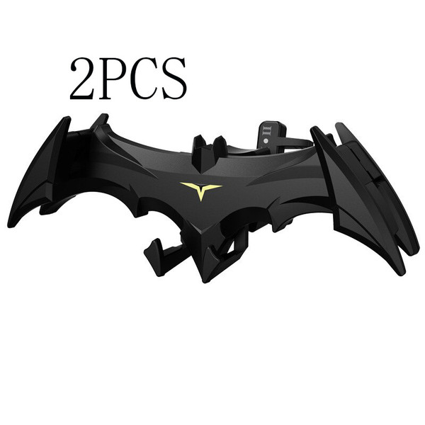 style: Black, Quantity: 2pc - Cool Batman Phone Holder In Car Air Vent Clip Mount Mobile Phone Hold Q119-CJSJSJSJ00735-Black-2pc
