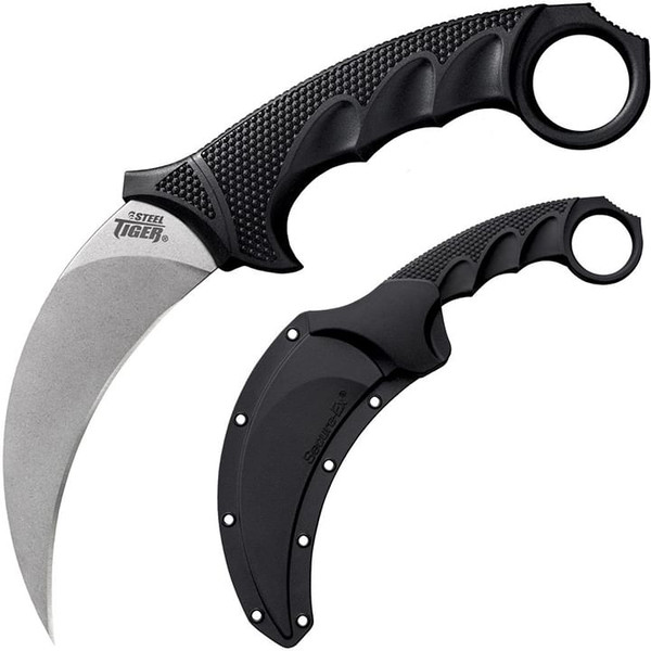 Cold Steel STEEL TIGER 4-3/4" Fixed Blade Knife M119-49KST
