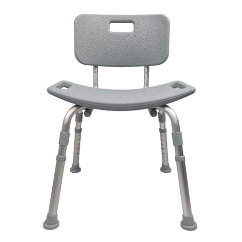 Bathroom Perfect Shower Chair with Back by Blue Jay  Each B731-BJ110410-1
