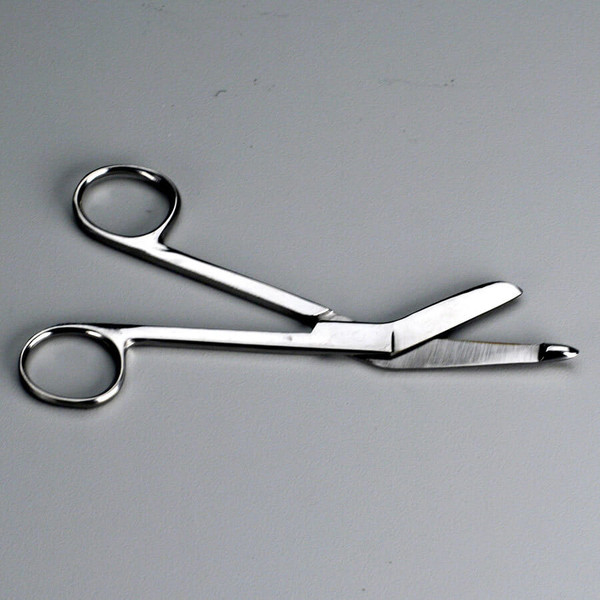 Deluxe Bandage Scissors, 5-3/4" Stainless Steel, 1 ea. Q491-M583