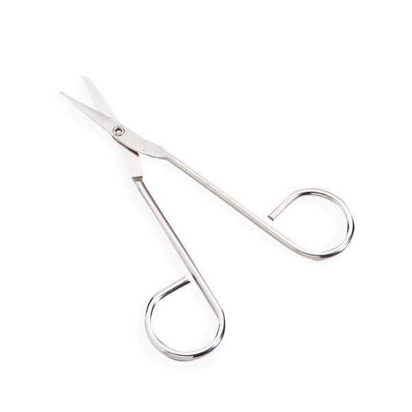 Scissors, 4-1/2" nickel plated, 1 ea. Q491-M582