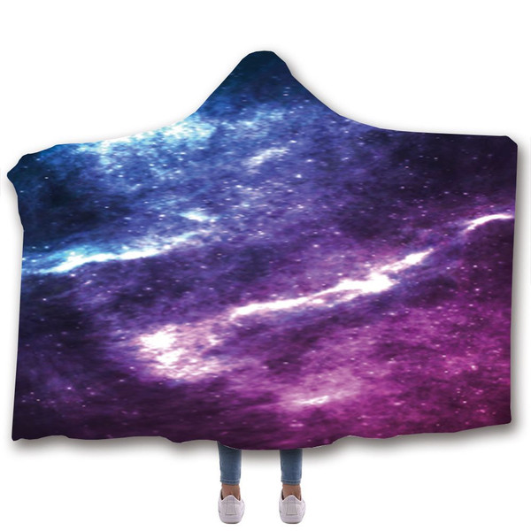Color: 3 color, Size: 150*200CM - Cartoon Anime Print Hooded Blanket Q119-CJCS107527607GT