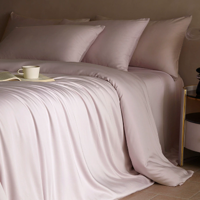 Color: Sweet purple, style: Fitted sheet-1.2 Threepiece set, Bedding Size:  - Summer Bed Sheet Quil Q119-CJCS244932467OL