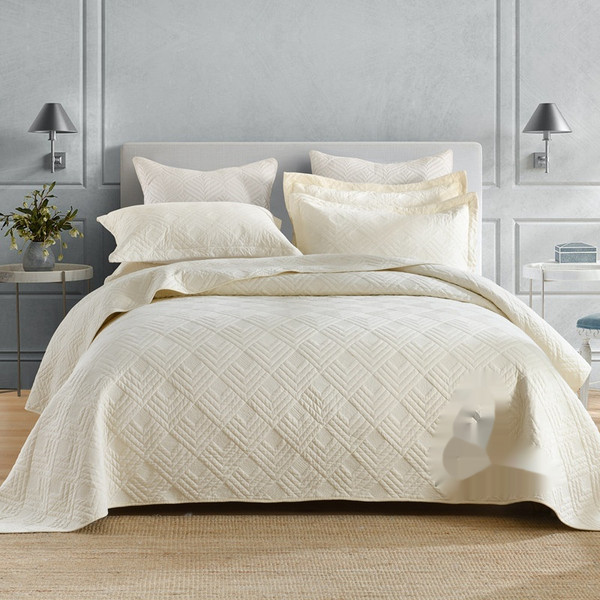 Pattern: New Plaid Beige And Yellow, Size: 230 ?— 250cm With Pillowcase - Double-sided Plus-sized P Q119-CJYD246189433GT