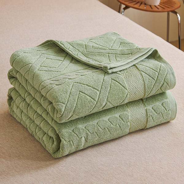 Pattern: Plaid Gray Green, Size Specification: 180x220cm - Single Air-conditioning Summer Cooling D Q119-CJYD254630835IR