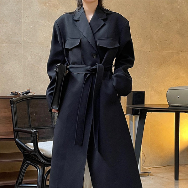 Straight Cylindrical Profile Tooling Casual Coat Q119-CJFY1726514