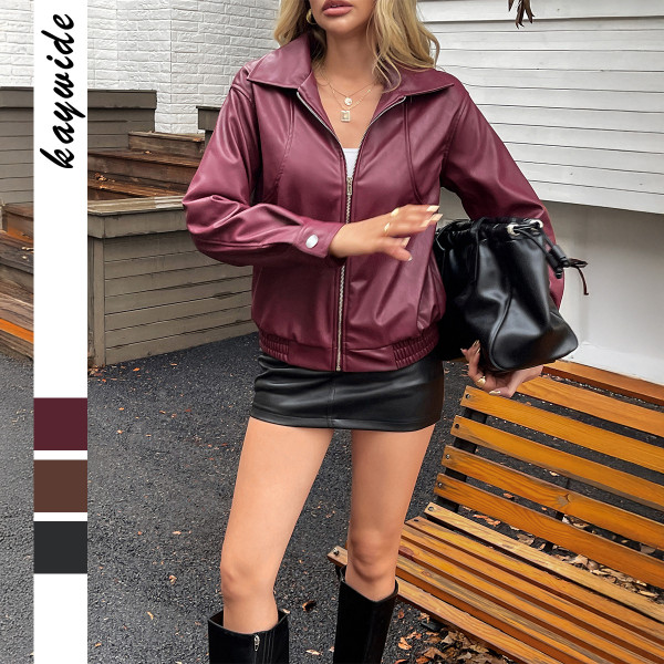 New Solid Color Long Sleeve Coat For Women Q119-CJYD2555711