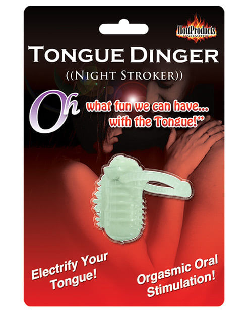 Tongue Dinger - Glow in the Dark Night Stroker X615-8388G-01
