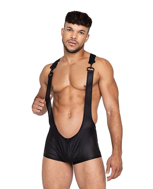 Master Singlet w/Hook & Ring Closure & Contoured Zipper Pouch Black LG X615-ROLI667-BK-L0