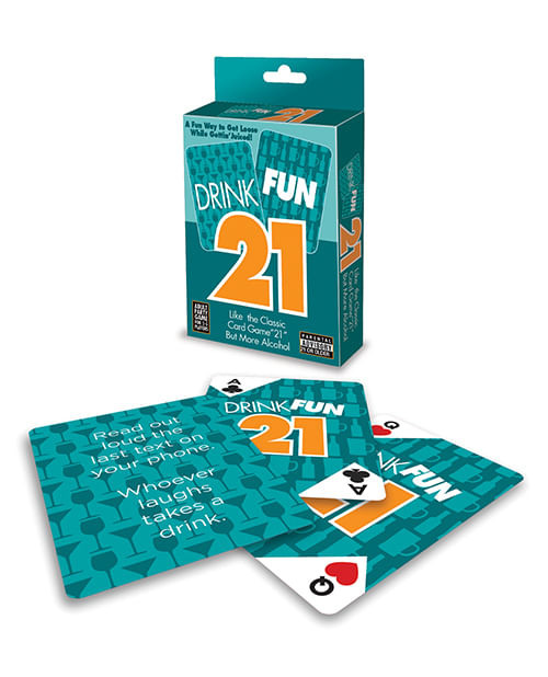 Drink Fun 21 Card Game X615-LITBG-075