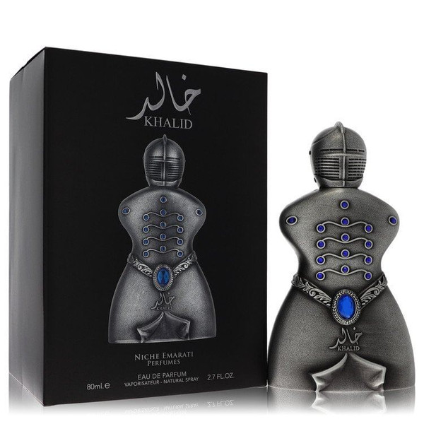 Niche Emarati Khalid by Lattafa Eau De Parfum Spray (Unisex) 2.7 oz (Men) V728-565765