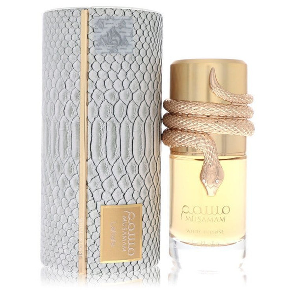 Lattafa Musamam White Intense by Lattafa Eau De Parfum Spray (Unisex) 3.4 oz (Men) V728-564780