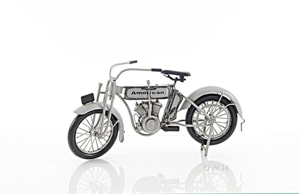 c1911 Harley-Davidson V-Twin Motorcycle Model Sculpture N270-401130