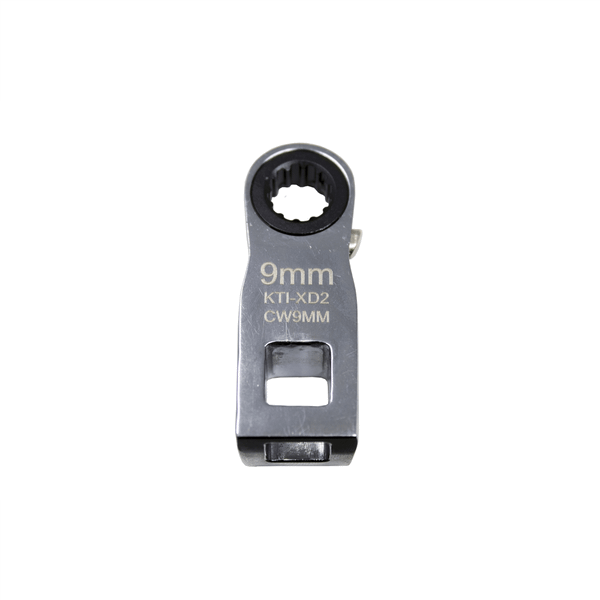 K Tool International Ratcheting Crowfoot Wrench 9mm 3/8 Inch Drive T398-KTIXD2CW9MM