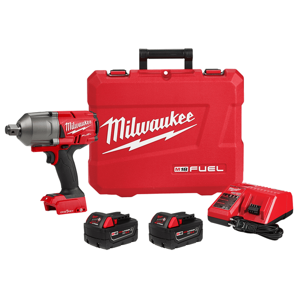 Milwaukee Tool M18 FUEL 3/4" High Torque Impact Wrench w/ ONE-KEY with Friction Ring Kit T398-MLW2864-22R