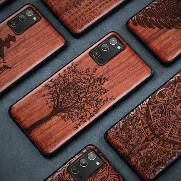 Color: multi, Material: Vinyl - Natural Wood Wooden TPU Case For Samsung Galaxy Note 20 Ultra S24 S Q119-CJJZGJHJ00010-150pcs-Set