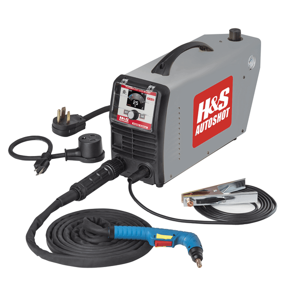 H&S AutoShot HSW-6004 Plasma Cutter 40 Amp LCD Inverter 1/2-inch Genuine Cut (110-240VAC) T398-HSW6004