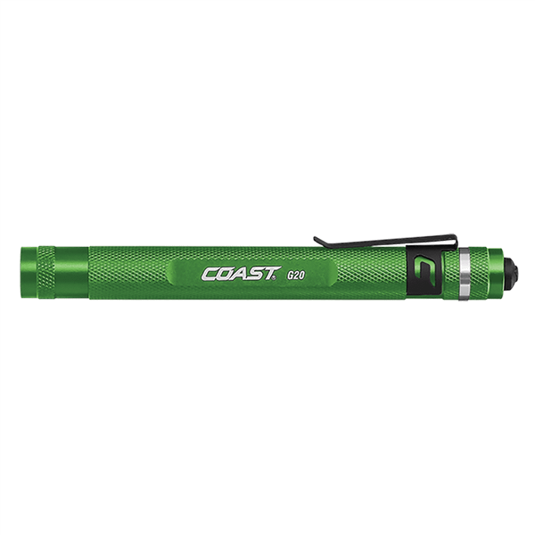 COAST Products G20 LED Flashlight Green Body in gift box T398-COS21507