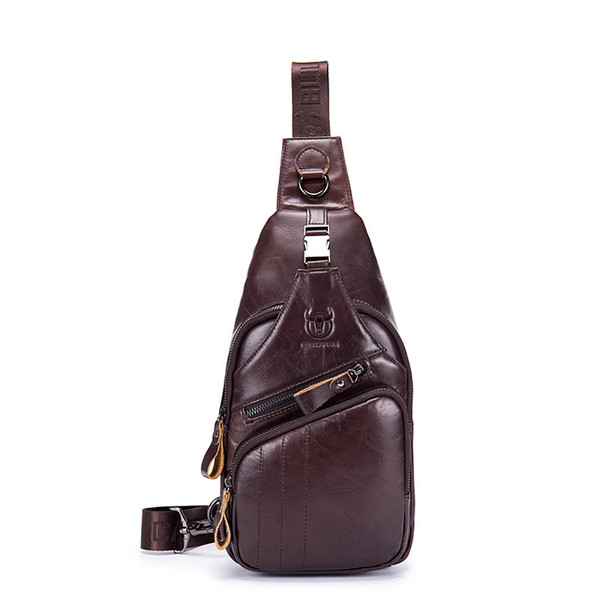 Color: Brown big - Casual sports chest bag Q119-CJBHNSNS24556-Brown big