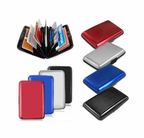Color: BLUE - RFID BLOCKER Credit Card Wallet and Organizer K290-43724385091857