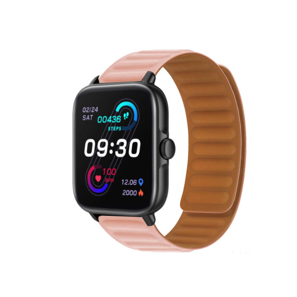 Color: Pink - SmartPRO Smartwatch With Magnetic Belt And Activity Tracker K290-40113772888150