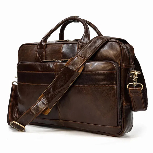 Color: army green, Ships From: CHINA - Newsbirds Leather Men Briefcase Doctor Layer Business Man La F640-12000036610382726