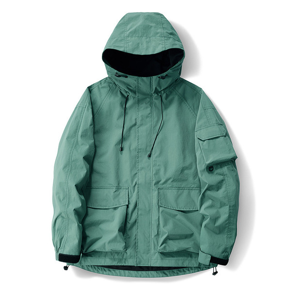 Color: Mars Green, Size: L - Spring And Autumn Waterproof Wind-resist Tool Shell Jacket Q119-CJYD223535618RI