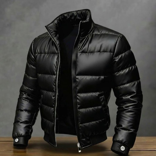 Jacket Black Loose Anti-wrinkle Man Q119-CJXZ2755123