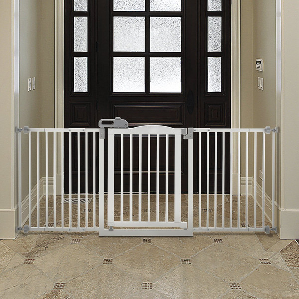 Richell One Touch Gate II Wide in White N274-ES0194933