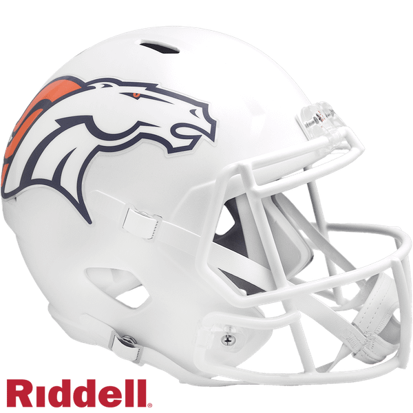 Denver Broncos Helmet Riddell Replica Full Size Speed Style On-Field Alternate 2024 Z157-9585500426